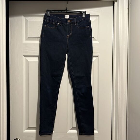 J Crew Factory women’s 9” mid rise skinny jeans size 26 x 28. - Picture 2 of 8